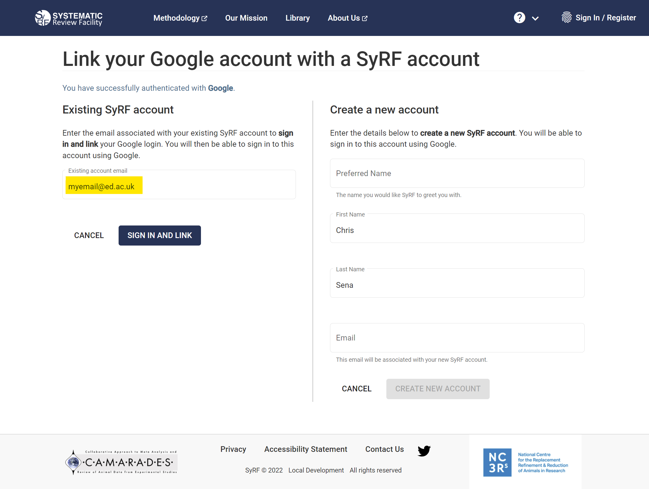 Link External Login